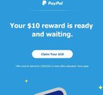 $10 Credit Retention Offer for Inactive Accounts @ PayPal