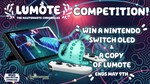Win a Nintendo Switch (OLED Model) and Copy of Lumote: The Mastermote Chronicles from Wired Productions