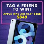 Win an Apple iPad Air 10.9" 64GB Worth $849 from Click Frenzy