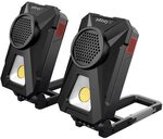 Infinity X1 Rechargeable Worklight with Bluetooth Speaker, 2 Pk $19.99 (was $39.99) @ Costco (Selected Stores, Membership Req.)