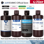 [eBay Plus] Anycubic 3D Resin 1kg from $30.79 Delivered (12% off) @ Official-Anycubic-Photon eBay