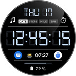 [Android, WearOS] Free Watch Face - Awf LCD Digital (Was $2.59) @ Google Play