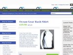 End of Stock Ocean Gear Long Sleeve Rash Shirt Sale $19.90. Free Australian Delivery