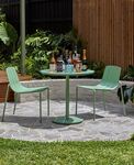 Win a Gossip Outdoor Dining Table & Chairs in Moss and Curated Edit of Alcoholic Drinks from Dan Murphy's and Fenton and Fenton
