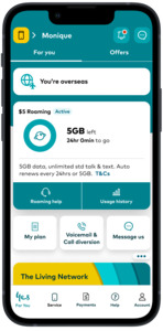 Postpaid International Zone 1 Roaming $5/Day for 5GB (Was $10/Day for 1GB) on Choice Plus, Plus Family, Plus Promo Plans @ Optus
