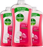 Dettol Antibacterial Foam Hand Wash Rose & Cherry Refill, 900ml x 3 $10.50 ($9.45 S&S) + Delivery ($0 Prime/ $39+) @ Amazon AU