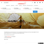 Win a Hot Air Balloon Flight for 2 Worth $1,000 from RedBalloon