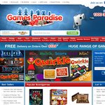 Games Paradise 15% off This Weekend with Coupon Code