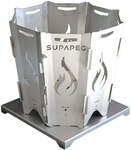 Grand Frontier Firepits with Grill - Mild Steel $149, Stainless Steel $199 (RRP $400 & $578) + Post / Pick up (QLD) @ Supapeg