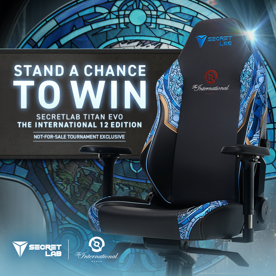 Win a Secretlab TITAN Evo The International 12 Edition from