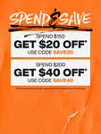 $20 off with $150+ Spend, $40 off with $200+ Spend & Free Delivery @ Workwear Hub