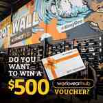 Win a $500 Workwearhub Gift Card from Build It