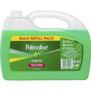 Palmolive Dishwashing Liquid 5L $9, Finish Ultimate Pro All in 1 Dishwashing Tablet 100 Pack $20 @ Woolworths (In-Store Only)
