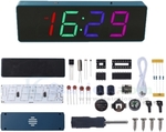 DC 5V Colorful LED Electronic Clock Kit US$6.20 (~A$9.36) + US$3 (~A$4.53) Delivery ($0 with US$20 Order) @ ICStation