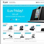 20% off All iLuv Dock Sound Systems for 1 Day Only Today