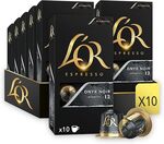 [Prime] L'OR Espresso Coffee Onyx - Intensity 12 - 100 Aluminium Capsules $42.75 ($38.48 S&S) Delivered @ Amazon AU