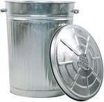 Pinnacle Galvanised Bin 75L $28.50, 55L $18.50 + Delivery ($0 C&C/ in-Store/ OnePass) @ Bunnings