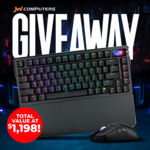 Win an ROG Azoth Extreme Gaming Keyboard + ROG Harpe Ace Extreme Gaming Mouse from JW Computers