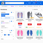 Havaianas Unisex Top Thongs - 2 Pairs for $20 + Delivery ($0 with OnePass) @ Catch