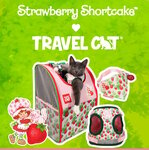 Win 1 of 3 The Strawberry Shortcake x Travel Cat Collections from Strawberry Shortcake x Travel Cat