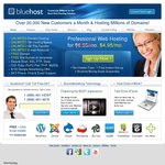 Bluehost Web Hosting USD $4.95/Month (New Customers Only - Usually USD $6.95/Month**)