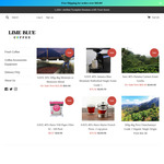 Save 40% 1kg $33.48 Colombia or India Single Origin + Del ($0 w/ $69 Order, C&C, Delayed Dispatch Available) @ Lime Blue Coffee
