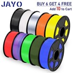 Jayo/Sunlu 3D Printer Filaments: Buy 6, Get 4 Free (Add 10): 10x 1.1kg PLA HS $117 (eBay Plus $114.29) Del @ Jayo Shop eBay