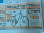 Fluid Vector Mountain Bike $199 (Save $300) + Free Spark Helmet (Valued $69) @ Anaconda