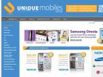 Unique Mobiles Free Delivery promo on all orders over $100 for the month of February