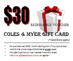 $30 Coles Gift Card for Stationery Purchase over $300 in a Month - Sydney Metro ONLY