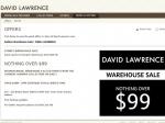 David Lawrence Sale!