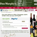 Dan Murphy's Free Delivery (to Metro Areas) When Using PayPal