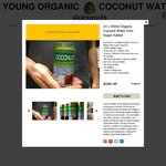 Organic Coconut Water 24 x 350ml, get 25%  (1st 50 Purchases) AU$31.49 + shipping