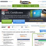 Standard SSL Certificate $4.99/Year for up to 5 Years (Save $55/Year) @ Go Daddy