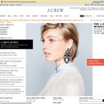 J Crew Free Shipping (Save $10) or Save 40%