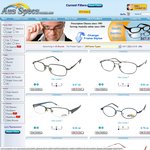 Prescription Glasses - FREE Tinting and Multi Coat (Parma and Redstone Frames) Save $29.90