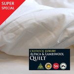Alpaca Luxury Quilt by Creswick Natural Fibres From $204.65