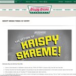 Krispy Kreme BOGOF - 31st October 2013