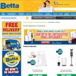 SmallAppliancesClearance at Betta: Electrolux 4-Slice Toaster $59.95, SunbeamBreakfastPack $34.95