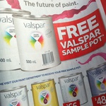 Free Valspar 500ml Paint Sample Pot (Valued $14.95) @ Masters Valid from 12th June till 2nd July