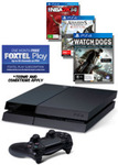 PlayStation 4 Console + 3 Games + One Month FREE* Foxtel Play Bundle - $599 @ EB Games