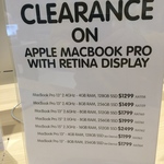 Apple MacBook Clearance DSE Burwood (Whilst Stocks Last)