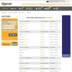 Tiger Air 2 for 1 sale ( selected routes May 2015) 