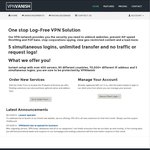 VPNVanish - 20% off All Plans. 40+ Countries, 70,000+ IPs, Log-Free
