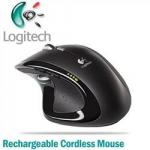 Logitech MX Revolution - Cordless Black Laser Mouse with Recharging Station - $79.95 + P&H