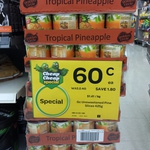 $0.60 Cans 425g Golden Circle Tropical Pineapple Pieces (Was $2.40) @ Woolworths Kings Langley NSW