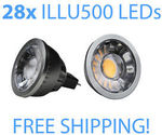 28x Eledco ILLU500 7W MR16 LED @ Apartment Lifestyle eBay - $335 w/ Free Delivery ($11.96 Ea)