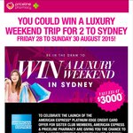 Win a Luxury Weekend in Sydney or 1 of 20 $200 Priceline Gift Cards from Priceline/American Express