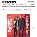 Rivers - up to 75% off [List in Post]