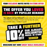 10% off Already Discounted Prices "in-Store" Only @ Dick Smith